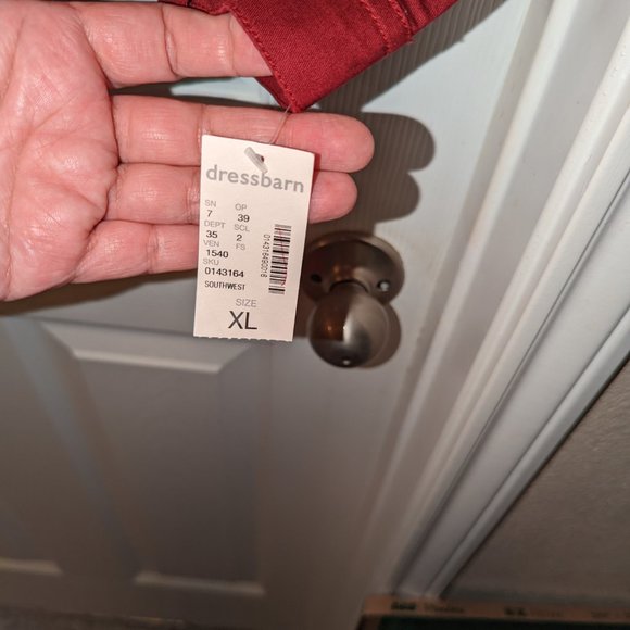 Dress Barn Jackets & Coats Dress Barn Red Short Denim Jacket Poshmark